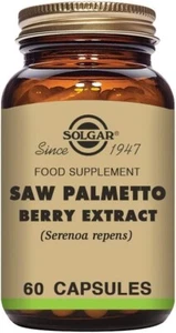 Solgar Saw Palmetto Berry Extract 60 Capsules -half Price - Read description - Picture 1 of 9