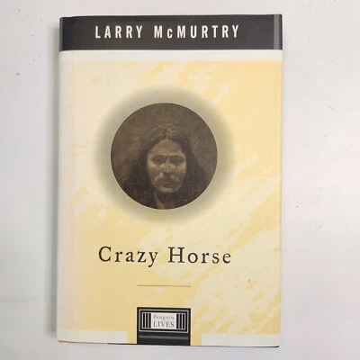 CRAZY HORSE A LIFE  Native American Bio by Larry McMurtry Signed Penguin Lives - Image 1 of 3