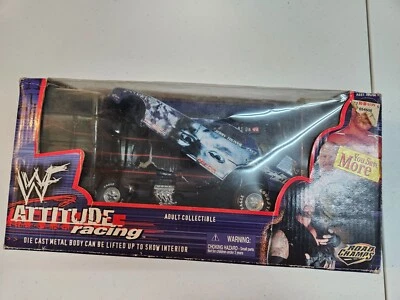 1999 Jerry Toliver WWF Attitude Racing Pontiac Firebird Undertaker Funny Car - Image 1 of 4