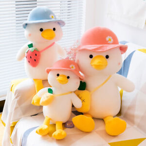 2023lovely Duck Stuffed Animal Plush Soft Toy Doll for Girls Kids Birthday Gifts