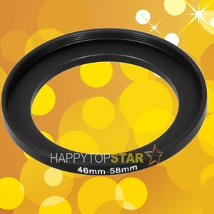 46-58 mm 46mm Male to 58mm Female 46mm-58mm Step-Up Coupling Ring Adapter Lens - Picture 1 of 4