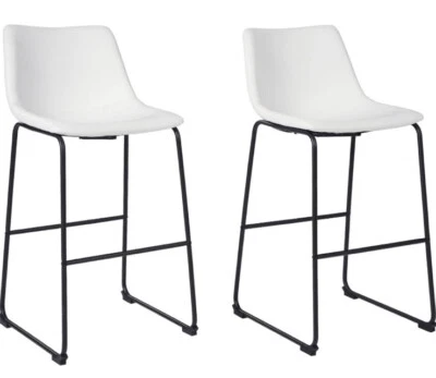 Juego de 2 taburetes de bar Design By Ashley Centiar altura de pub Foto 1 de 3