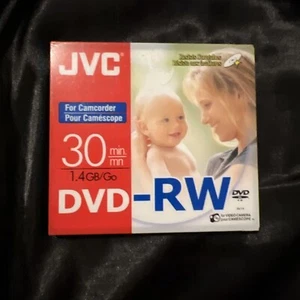 JVC DVD-RW 1.4GB 8 cm 30min Rewritable Camcorder Mini DVD Disc Jewel - Picture 1 of 2