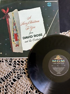 VINTAGE David Rose and orchestra " A Merry Christmas To You " vinyl LP Foto 1 de 4