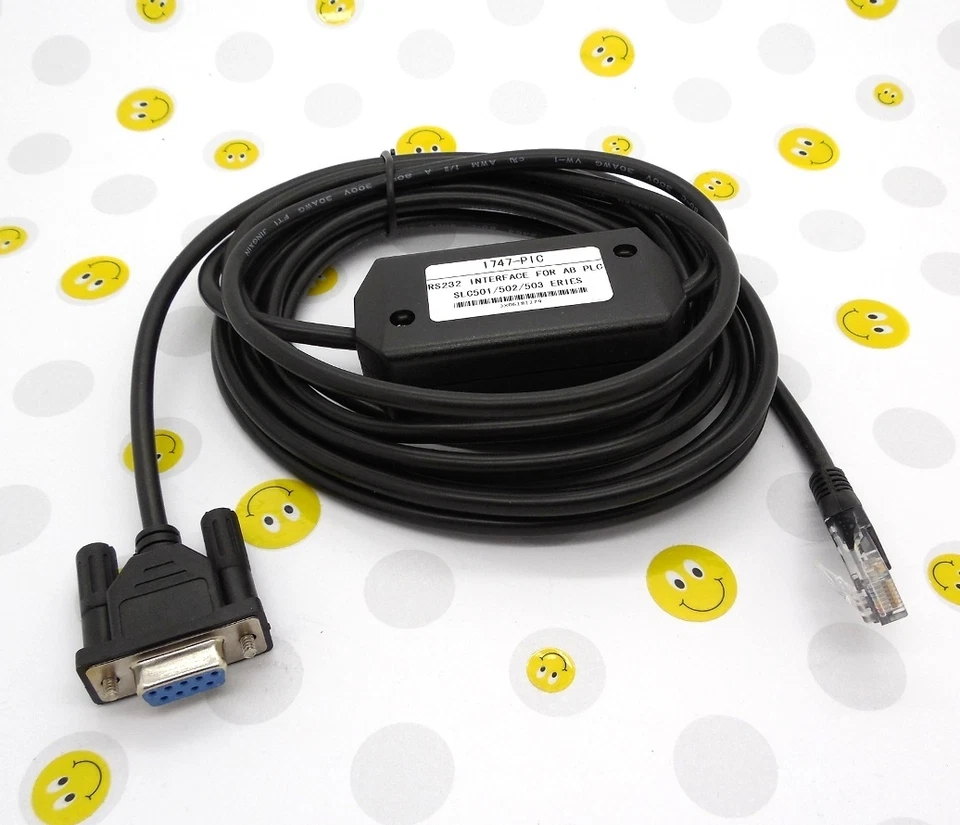 Allen Bradley Programming Cable 1747-PIC SLC 5/00-5/03 - Image 1 of 1