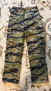 Original Vietnam War ARVN Special Forces Tiger Stripe Camouflage Fatigue Pants - Picture 1 of 5