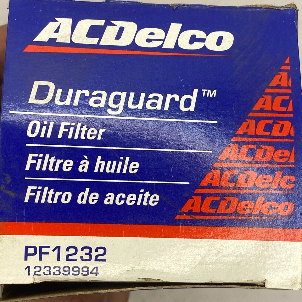 Filtro de aceite de motor ACDelco PF1232 ACDelco PF1232 12339994 Duraguard🔔 Foto 1 de 4