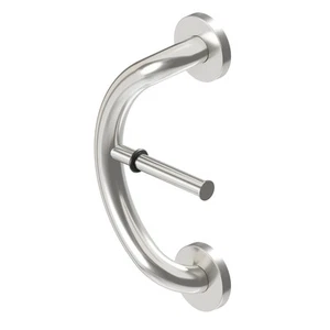 Plus 2-in-1 Toilet Paper Holder and Grab Bar (14 Inch) | ADA Compliant Safety... - Picture 1 of 8