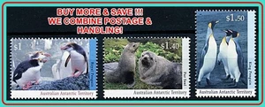 AUSTRALIEN ANTARKTIS 1993 POLARTIERE & VÖGEL MNH ROBBEN, PINGUINE - Bild 1 von 1