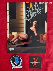Danielle Harris autographed signed 8x10 photo Halloween Beckett COA horror - Picture 1 of 1