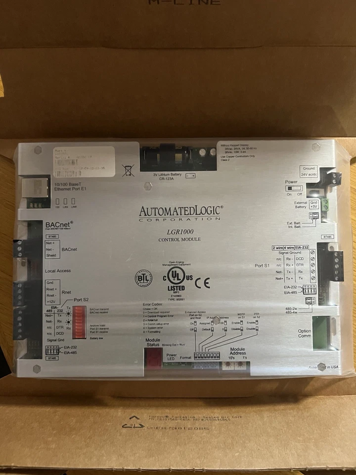 AUTOMATED LOGIC LGR1000 EXPANDER MODULE LGR - Image 1 of 1