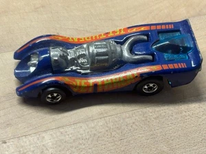 Hot Wheels Blackwall 1970 Jet Threat Flying Colors Azul Hong Kong - Imagen 1 de 6