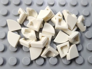 Nuevo Lote LEGO de 25 Piezas de Azulejos Esquina Redonda 1x1 Blanco - Imagen 1 de 1