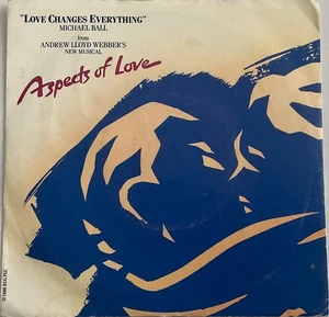 Michael Ball - Love Changes Everything - 7” Vinyl Single - Picture 1 of 4