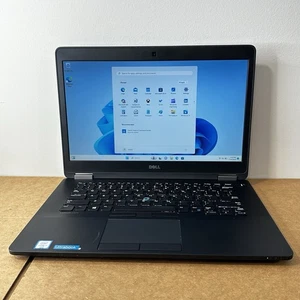 Dell Latitude E7470 - 14'' 2.6GHz Intel Core i7-6600U 8GB RAM 128GB NVMe - Zdjęcie 1 z 15