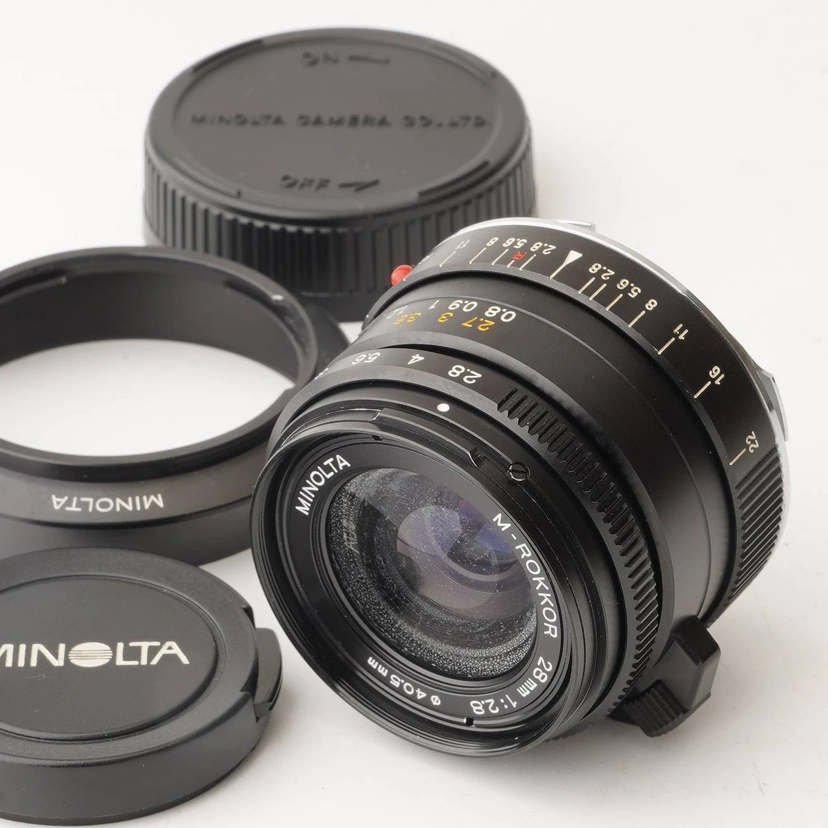 Minolta f/2.8 Camera Lenses 28mm Focal for sale - eBay