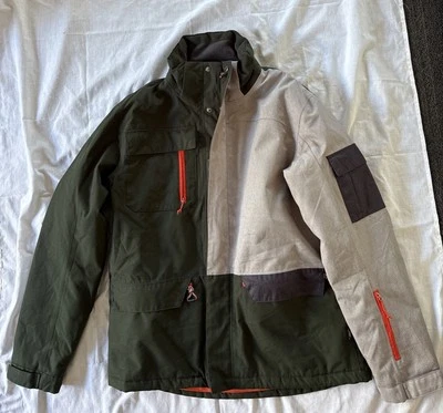 CRANE SNOW EXTREME MENS SZ MEDIUM SNOWBOARDING/SKIING JACKET NO HOOD - image 1 of 4