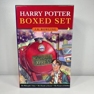 Harry Potter Box Set 1-3 Hardcover WAND Error Double Print Raincoast Book Canada - Bild 1 von 23