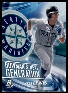 Bowman Platinum 2017 #BNG-KL Kyle Lewis Bowman's Next Generation - Imagen 1 de 2