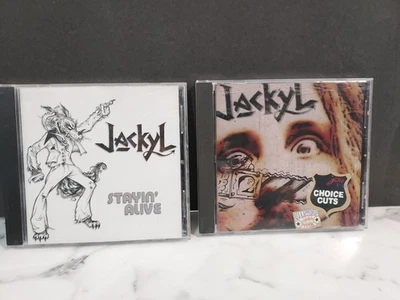 Stayin' Alive by Jackyl CD 1998 Shimmer Tone Recording Co Rare HTF / Choice Cuts Foto 1 de 4