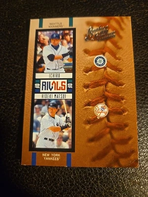 Donruss Leather & Lumber 2005 - Rivals Ichiro Suzuki, Hideki Matsui #R-1/2000 Foto 1 de 2