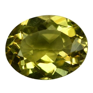 1,38 quilates genuino perfecto ovalado 8,6 x 6,8 mm amarillo Brasil berilo natural - Imagen 1 de 5