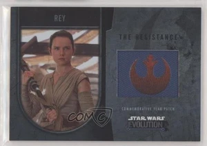 2016 Topps Star Wars Evolution Commemorative Flag Patch 120/170 Rey Patch 0hl - Picture 1 of 3