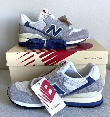 $189 Nuevo en Caja New Balance Género Incluido Hecho en los EE. UU. 996 Tenis Para Mujer Talla 7 Foto 1 de 4
