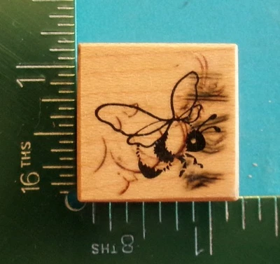 PSX Designs A-608 BUMBLE BEE sello de goma insecto insecto Foto 1 de 2