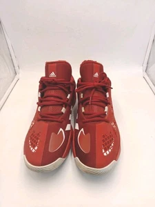 ADIDAS PRO N3XT 2021 Basketball Trainers Red Size UK Size 9.5 Worn Once VGC. - Picture 1 of 10