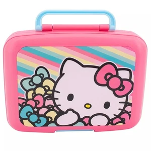 Hello Kitty Bento Lunch Box for Girls – 5-Compartment Plastic Food Container - Picture 1 of 6