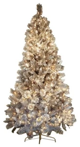 Xmas Lights 2000 LED Warm White Tree 50M Clear Cable Timer In & Outdoor - Picture 1 of 5