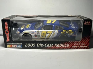 2005 Kurt Busch #97 Irwin Blade 1/24 Diecast Team Caliber Pit Stop NASCAR nib - Picture 1 of 7