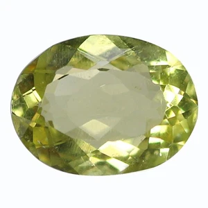 0.93 Ct Gorgeous Perfect Oval 7.6 x 5.8 MM 100% Natural Greenish Yellow Apatite - Picture 1 of 4