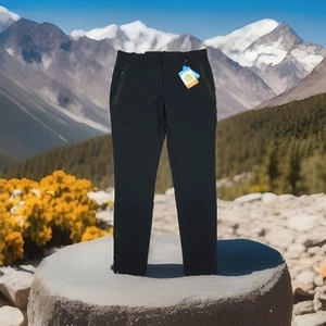 Columbia Pants Mens 36 XL Black Tech Hiking Outdoor Omni Shield Performance NWT - Picture 1 of 13