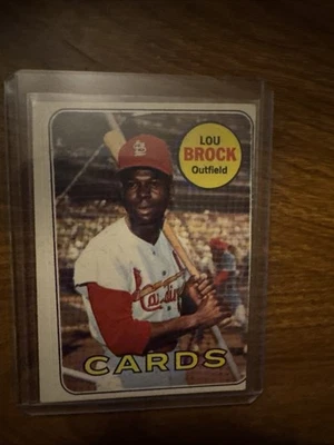Tarjeta de error 1969 Topps - Lou Brock #85 Foto 1 de 2