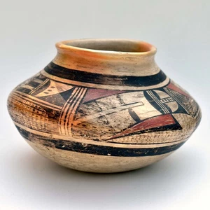 Anfang 1900 - Hopi Sikyatki Revival Keramik - polychrome gelbe Ware - Samenglas - Bild 1 von 15