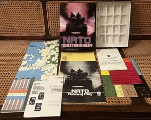 Vintage NATO The Next War In Europe Board Wargame Unpunched Complete 1983 ~ New - Picture 1 of 11