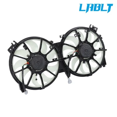 Radiator Condenser Cooling Fan Assembly For 2009-2014 Nissan Maxima 21481ZY70A Foto 1 de 4
