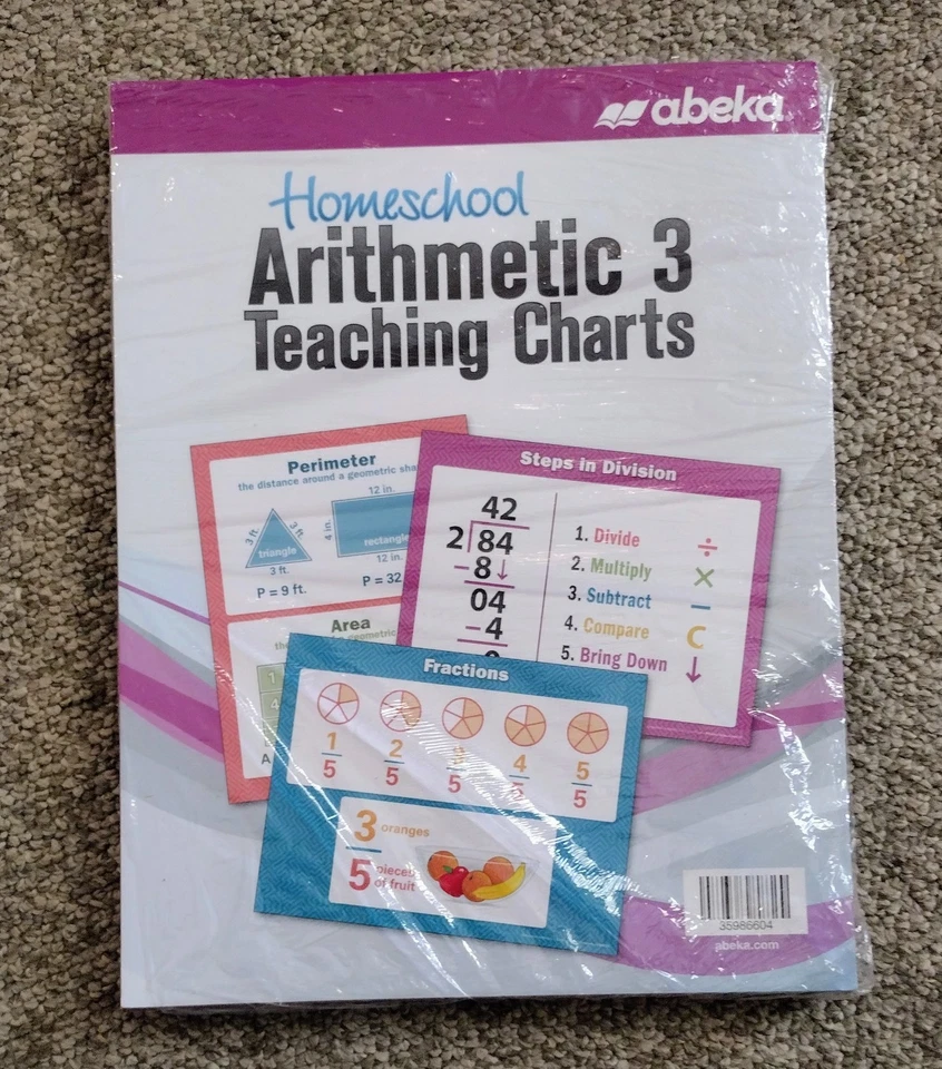 Abeka Arithmetic 3 Teaching Charts - Image 1 of 1