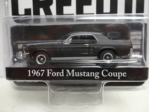 Greenlight 1967 FORD MUSTANG COUPE Black '67 HOLLYWOOD Creed II - Imagen 1 de 3