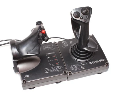 Hori Flight Stick 2 Ace Combat 5 PS2 HOTAS - joystick/throttle USB Controller - Image 1 of 4