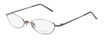 NUEVAS GAFAS VERA WANG V04 MUJER OJO DE GATO MEDIO BORDE PÚRPURA METAL JAPÓN Foto 1 de 4