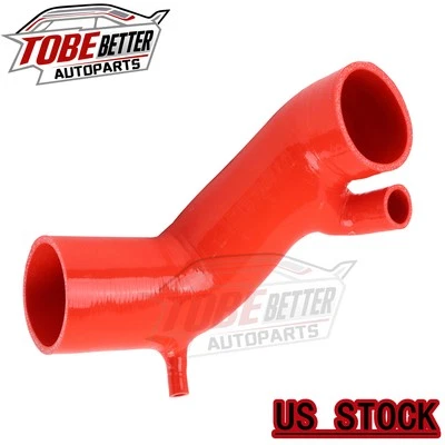 Air Intake Coolant Hose Pipe For BMW E46 325i 330ci Z3 2.5L 3.0L 2001-2006 Red Foto 1 de 4
