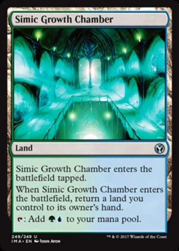 Simic Growth Chamber - Iconic Masters #249/249 MTG Magic The Gathering - Image 1 of 1