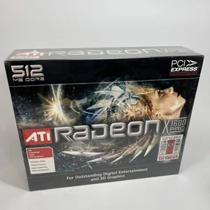 NEW** ATI Tech. ATI Radeon X1600 Pro (100-437509) 512 MB DDR2 SDRAM PCI Express - Picture 1 of 3