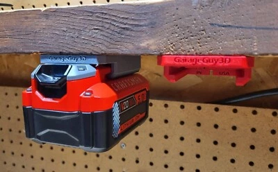 GARAGEGUY3D CRAFTSMAN 20V Latching Battery Hanger / Mount
