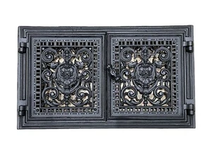 Antike Ofentür Warmhaltefach Kachelofen Gründerzeit Kachelofentür - Bild 1 von 7