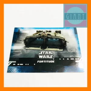 Topps 2019 Star Wars The Rise of Skywalker Blue Parallel Card #56 Fortitude - Picture 1 of 2