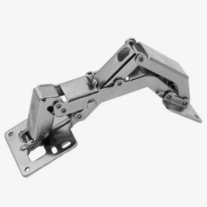 130/165Degree Cabinet Hinge Furniture Full Overlay Concealed Cupboard Door Hinge - Picture 1 of 8